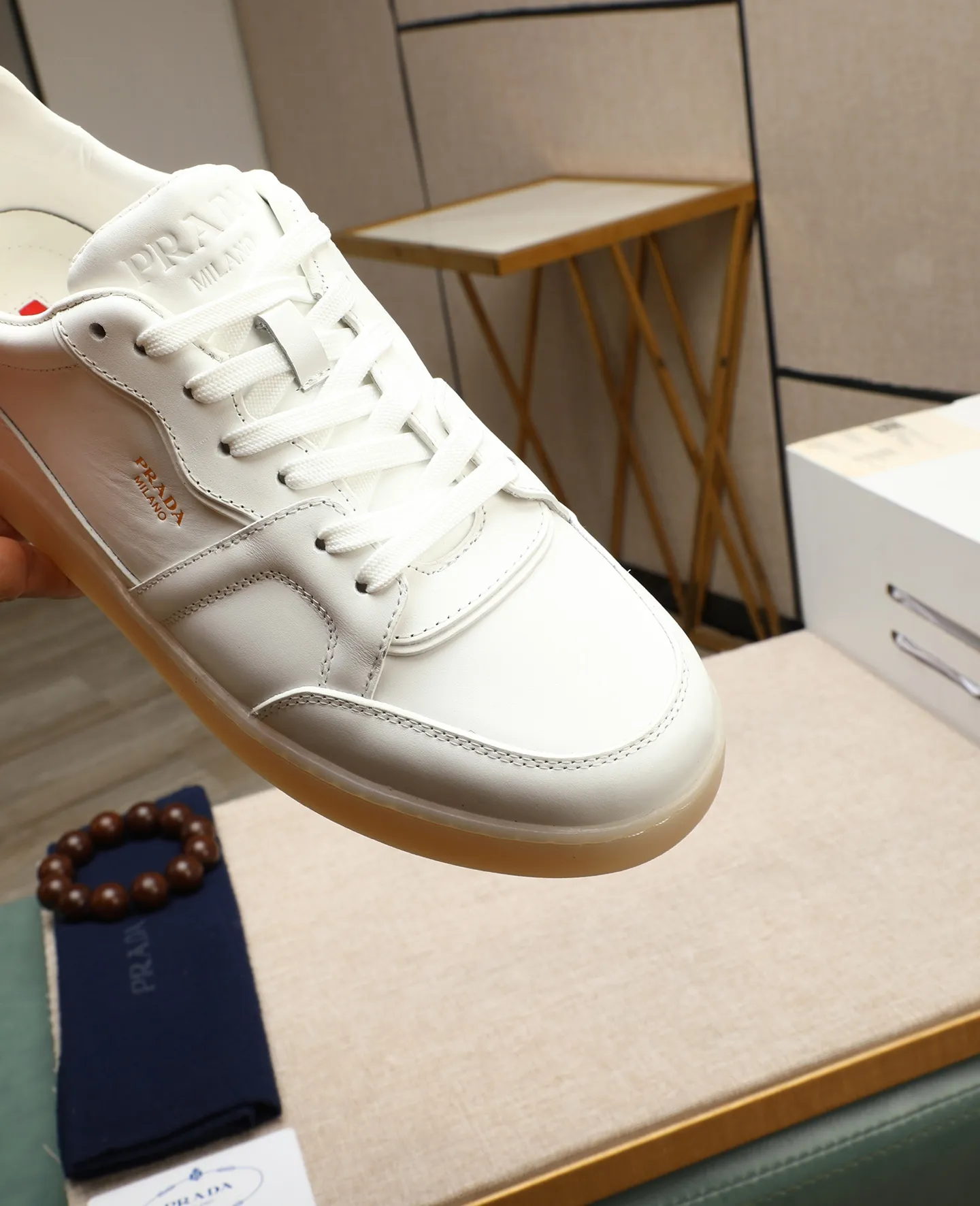 Men's shoes 💰580 🌹🌹[PRADA—Prada] 2025 latest model 🙈original replica! 👟👟👟Available here. The workmanship is top-notch. The upper is made from Italy. 🇮🇹Imported first-layer cowhide. ❗️Breathable genuine leather lining @Suitable for travel. The original version has an enlarged engraved sole, making it suitable for all kinds of travels, showing low-key luxury. Let quality speak for itself. Color: Size: 38-45